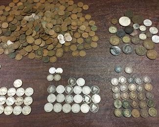 Antique coins (1800's and early 1900's)