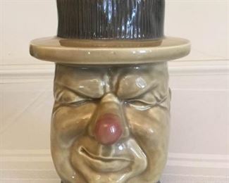 McCoy Pottery W. C. Fields Cookie Jar https://ctbids.com/#!/description/share/228017