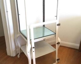 Antique Metal and Glass Apothecary Cabinet https://ctbids.com/#!/description/share/228043