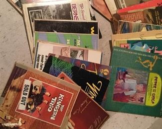 Bin of vintage records https://ctbids.com/#!/description/share/231027