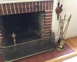 Vintage brass fireplace tools https://ctbids.com/#!/description/share/231013