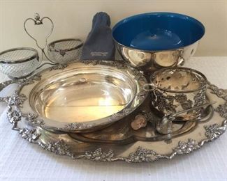 Collection of Silverplated Decor and More https://ctbids.com/#!/description/share/230991