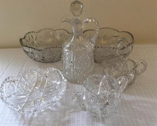 Beautiful Cut Glass Collection https://ctbids.com/#!/description/share/230985