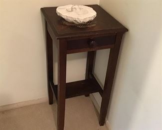 Telephone Stand and Ashtray