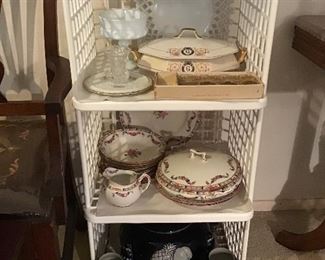 China and Pottery Punch Bowl