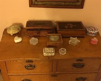 Jewelry and Trinket Boxes