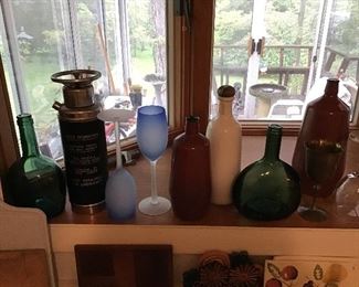Decanters and Wine Glasses