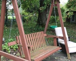 Wooden Swing