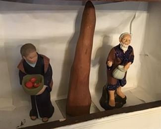 Vintage Japanese Figurine Set