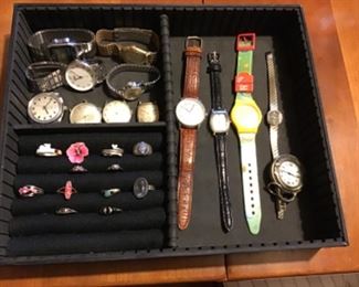 Vintage Watches and Rings