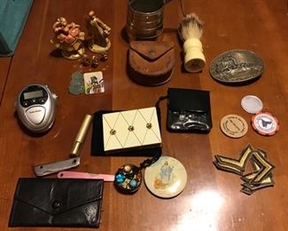 Figurines, Knives, and Interesting Smalls