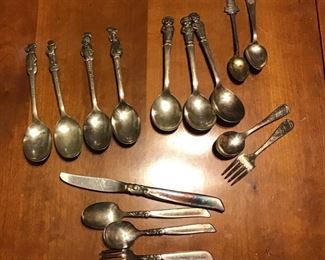 Collectible Spoons and Child’s Utensils