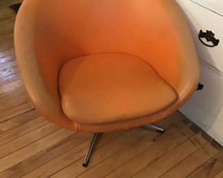 MCM Orange Chair