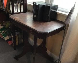 Eastlake Table and Stereo