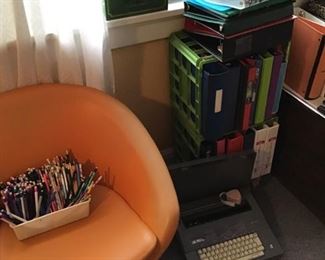 Typewriter and Binders