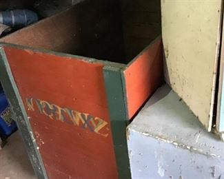 Huge Wooden Pool Toy Box