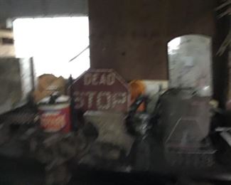 Stop sign, Anvil and More