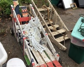 “Race car” and Dog Sled
