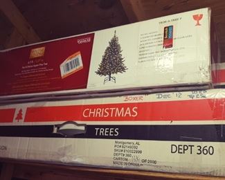 Loads of Christmas....lights, trees, deco and more. 