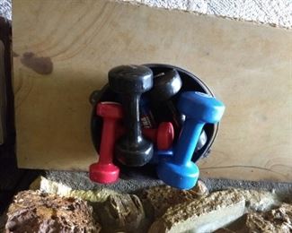 Exercise weights handheld dumbbell