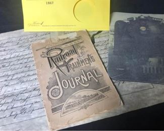 1867 Railroad Trainmen's Journal
