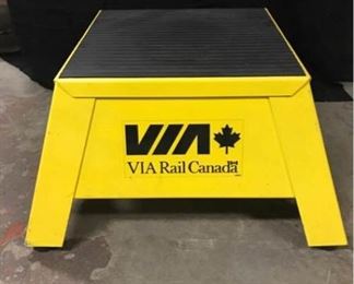 L094Via Rail Canada Step Stool