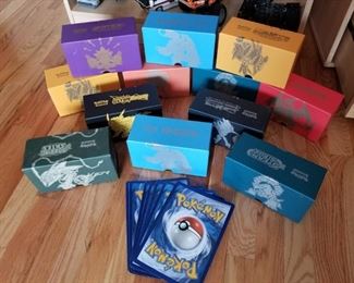 Pokemon cards and collections