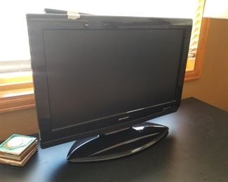 27" Sharp TV with built in DVD player