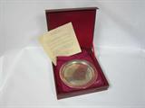 Danbury Mint Solid Sterling Plate, Paul Revere.