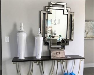 Sofa/entry table and home decor