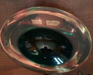 7. Murano Glass Dish (7" x 6")