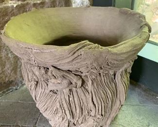 63. Ceramic Planter (11") 