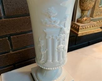 78. Pair of Porcelain Torcheri Table Lamps (11")