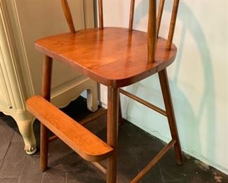 79. VIntage High Chair (14" x 16" x 31")