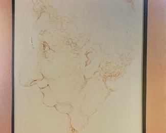 85. "Miss Agatha" by A. Norman 1967 (18" x 21")