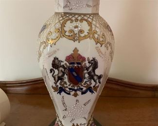 103. Table Lamp w/ Crest (24")