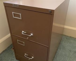 97. 2 Drawer File Cabinet