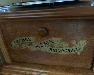 118. Thomas Home Phonograph Replica