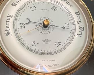 Black Inlaid  Barameter with gilt decoration