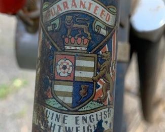 Vintage Centaur Blue British Bicycle