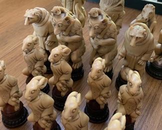Animal Chess Pieces