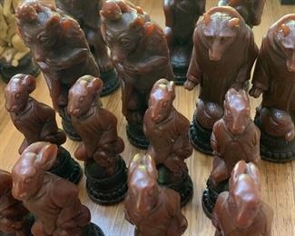 Animal Chess Pieces