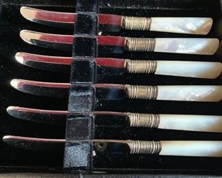 Mother of Pearl Handle Knives