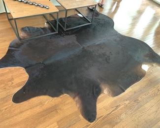 6. Ralph Lauren Cowhide Rug (8'6" x 7')