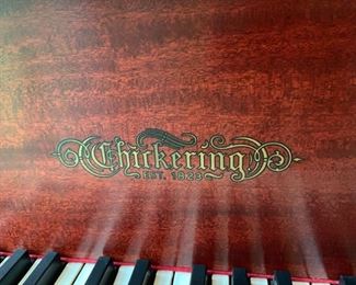 11. Chickering Baby Grand Piano