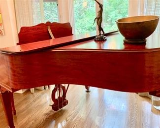 11. Chickering Baby Grand Piano