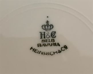 32. Heinrich & Co. Bavaria Plates