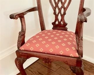 58. Miniature Chippendale Chair (11" x 10" x 19")