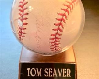 79. Tom Seaver Signed Baseball w/ Cert. of Authenticity