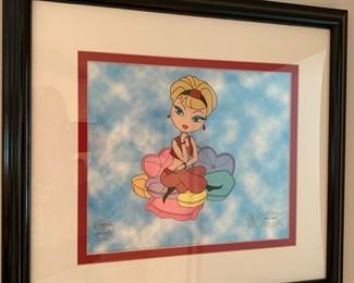 87a. "I Dream of Jeannie"143/250 (21" x 18")